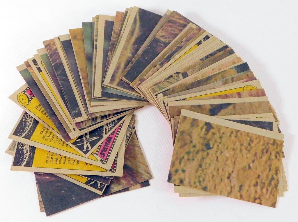 Stack of 1977 Topps Star Wars Series 2 Trading Cards (1 Inch Thick) Excellent UG Condition - 4