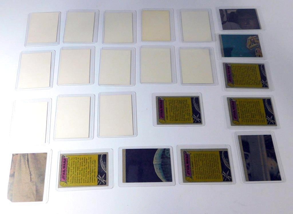 (Lot of 21) Collection of 1977 Topps Star Wars Trading Cards - 2