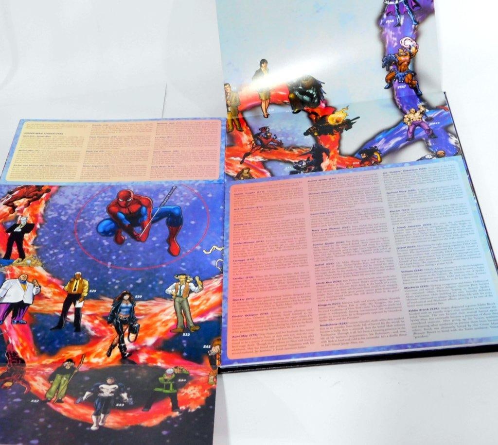 Marvel Expanding Universe wall chart, Marvel Universe LIVE! Tour Program, Batman Creator Book - 5