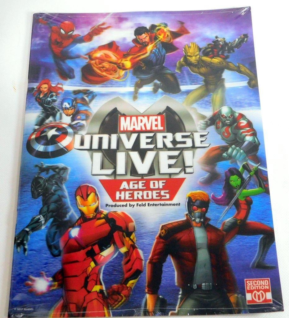 Marvel Expanding Universe wall chart, Marvel Universe LIVE! Tour Program, Batman Creator Book - 6
