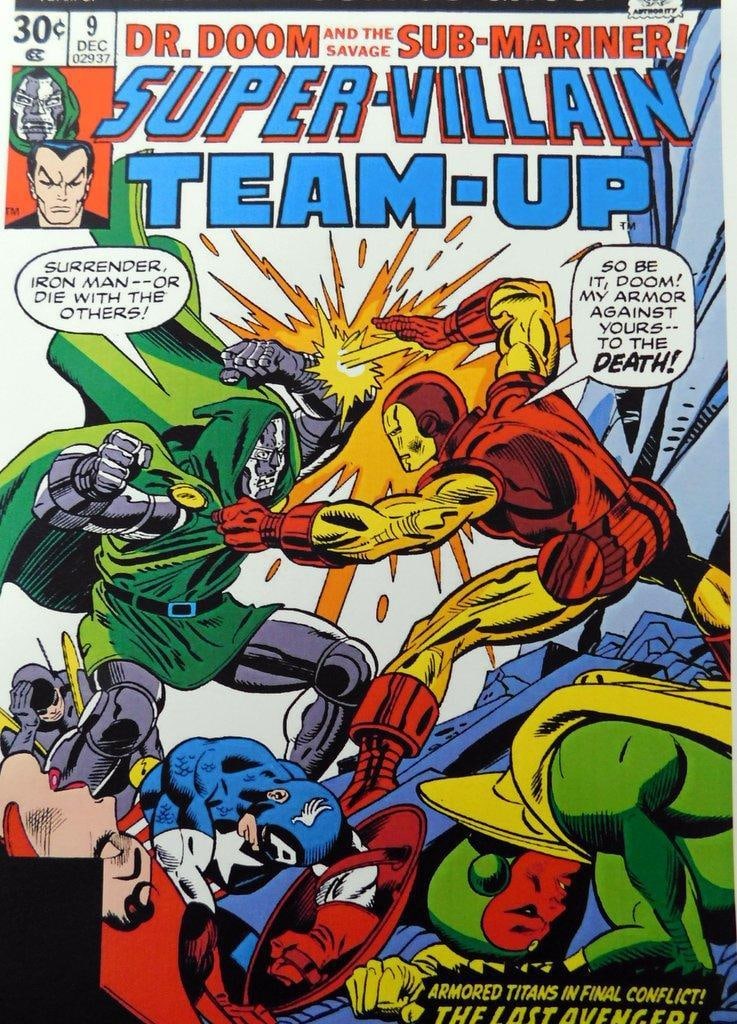 (Lot of 5) Poster Designs of Cover art by Marvel, DC Comics, and Pacific Rim - 6