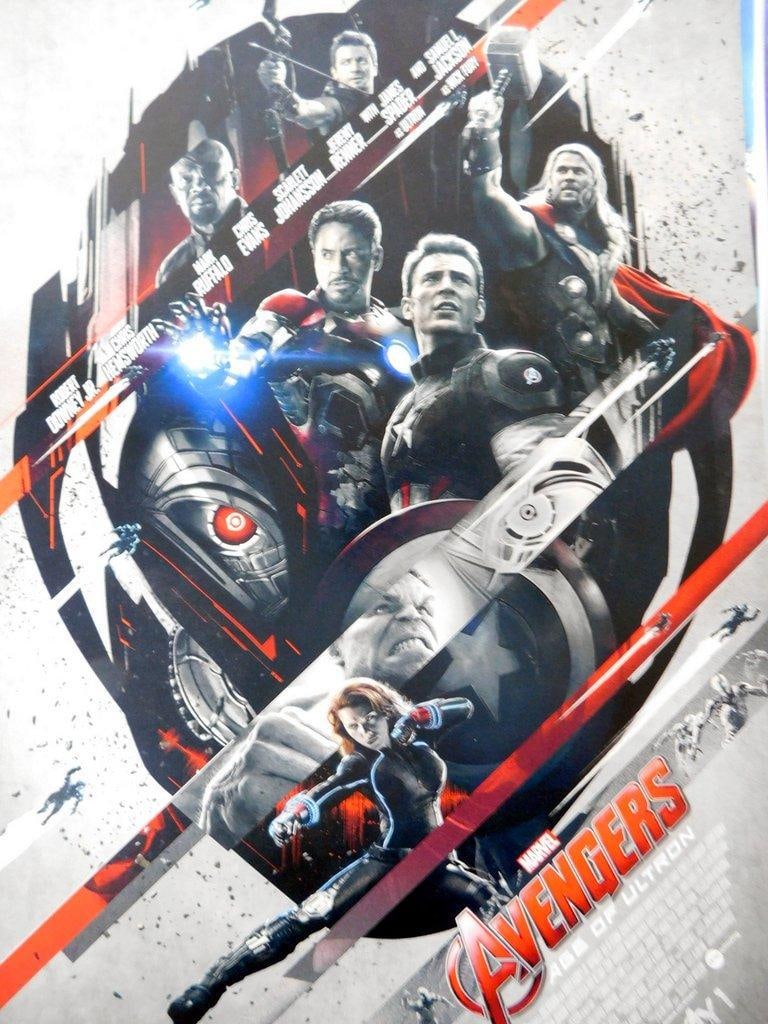 (Lot of 5) Poster Designs of Cover art by Marvel, DC Comics, and Pacific Rim - 7