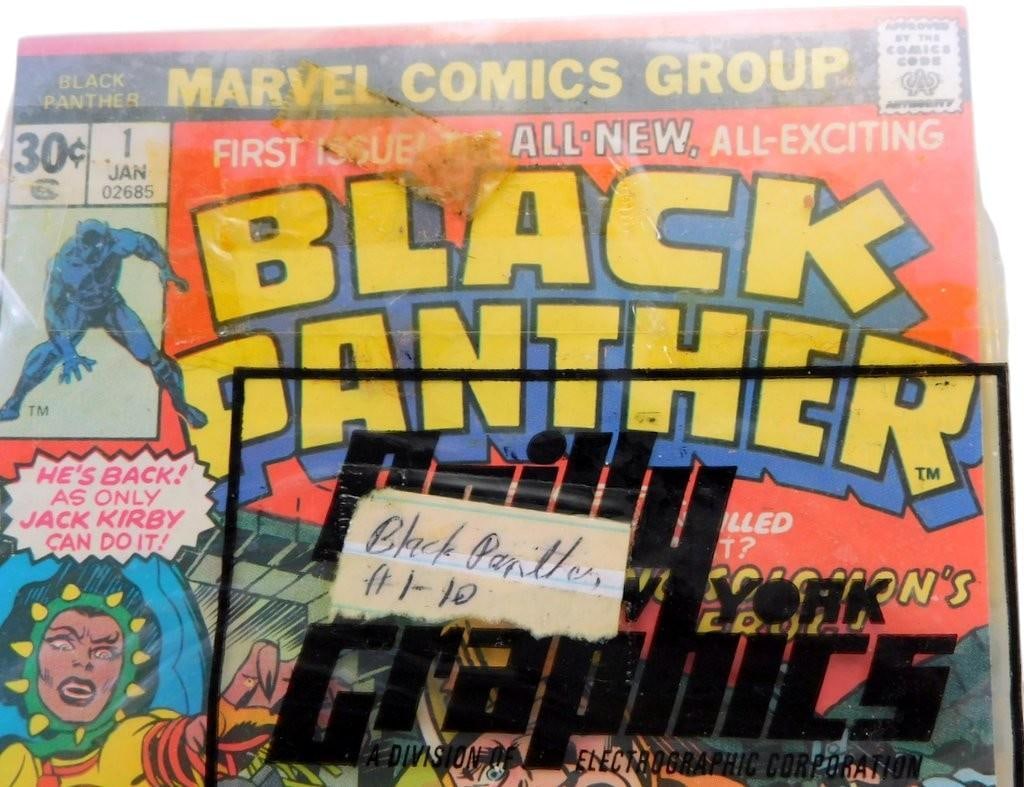 Marvel Black Panther #1-#10 Comic Boos Issues, January 1977 - 2