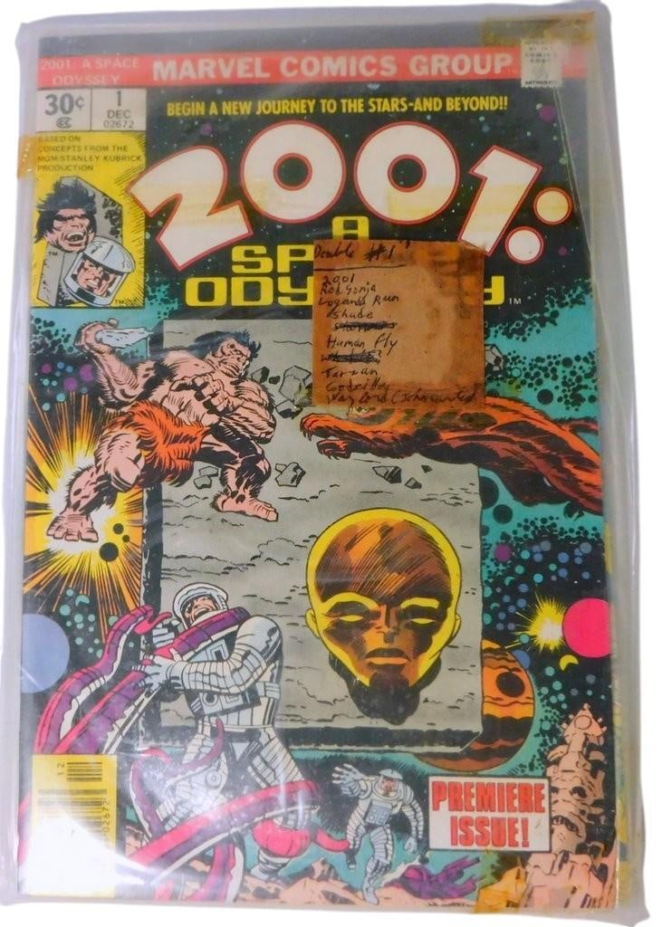 2001: A Space Odyssey #1, a Bronze Age - Marvel Comics in December 1976: 2001: A Space Odyssey #1, a Bronze Age - Marvel Comics in December 1976. Sealed and labeled near date of purchase The issue features both cover art and interior work by legendary creator Jack Kirby It