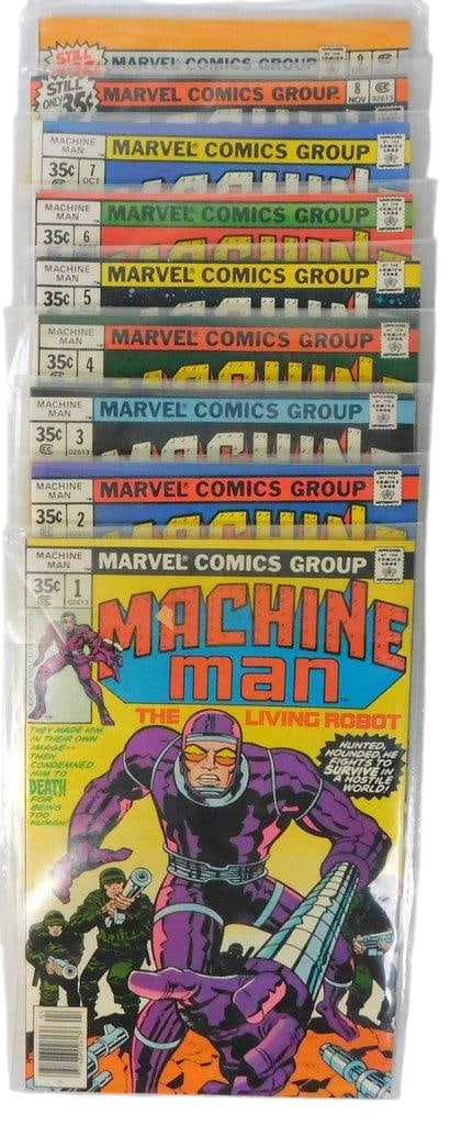 Bundle of Continuous Run of Machine Man Vol. 1 (1978) Issues #1-#9 - 2