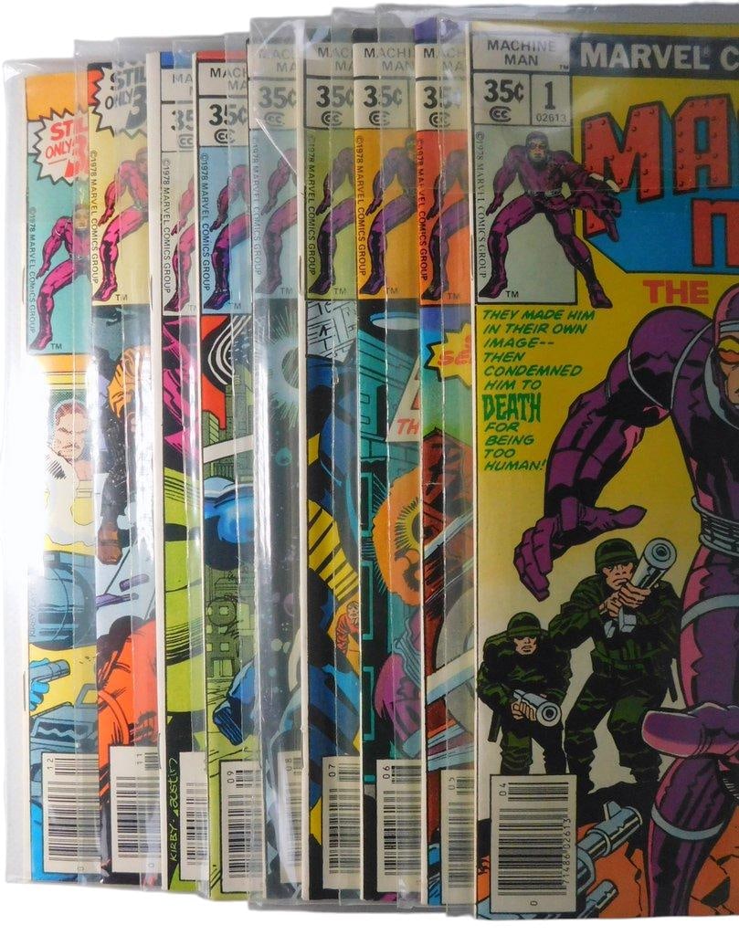 Bundle of Continuous Run of Machine Man Vol. 1 (1978) Issues #1-#9 - 6