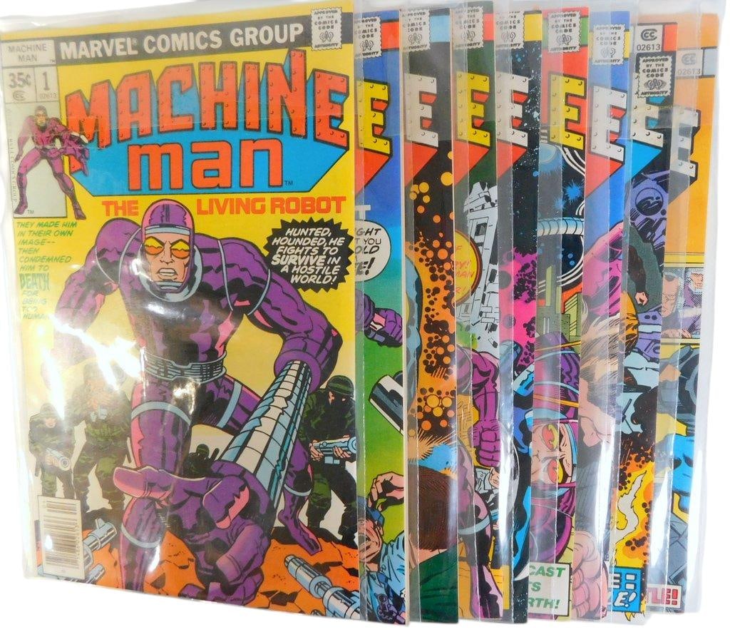 Bundle of Continuous Run of Machine Man Vol. 1 (1978) Issues #1-#9 - 7