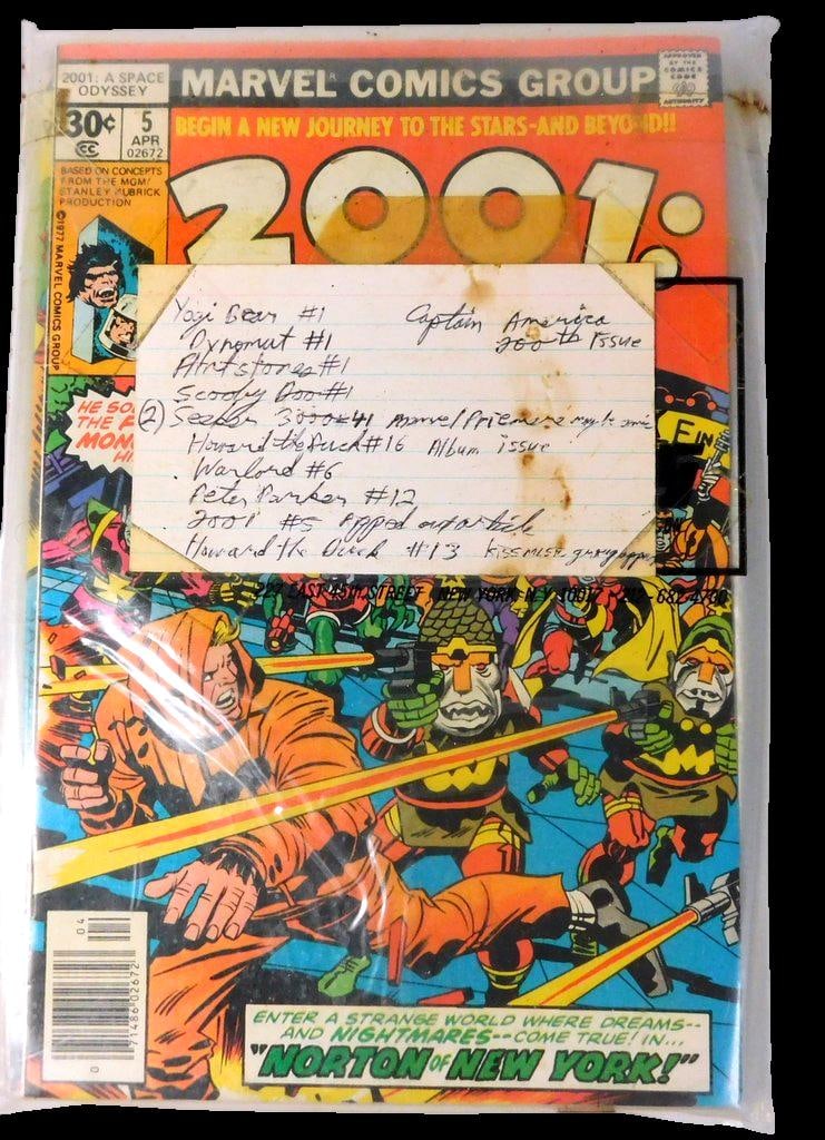 Bundle of 10 Marvel and DC Comics and Four #1's Originally Published by Gold Key/Whitman: Bundle of 10 Marvel and DC comics and four #1's originally published by Gold Key/Whitman Marvel: 2001: A Space Odyssey #5 Captain America 200th Issue Howard the Duck #13 & #16 Peter Parker