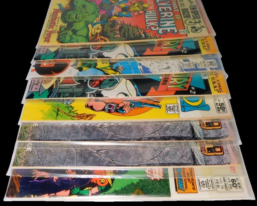 Captain Victory #2, TeenTitans #16, Phantom Zone#1, Warlord#48, StarSlayer#1, What If...#31- Sealed - 3