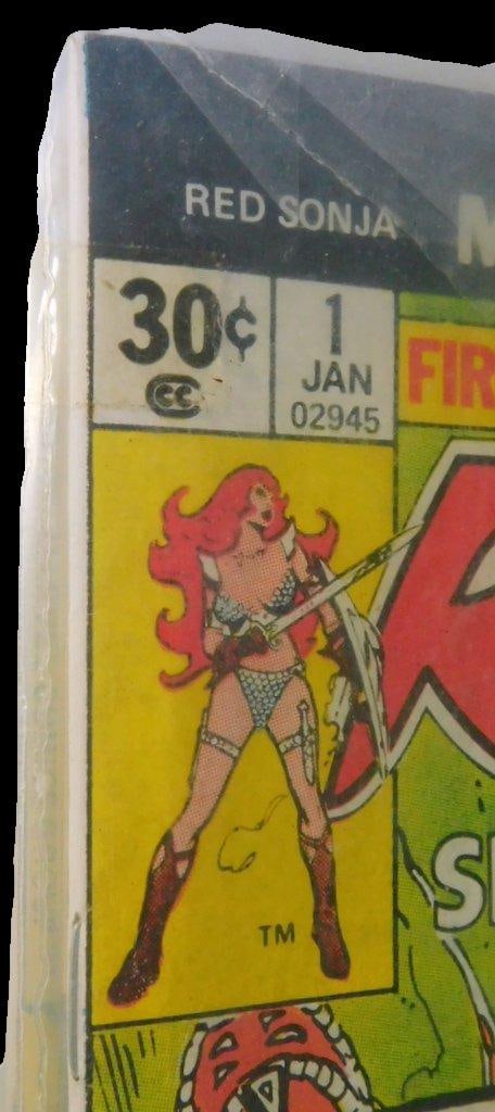 Red Sonja Issues #1-#10, Published by Marvel Comics Group in January 1977, (10 Issues) - 4