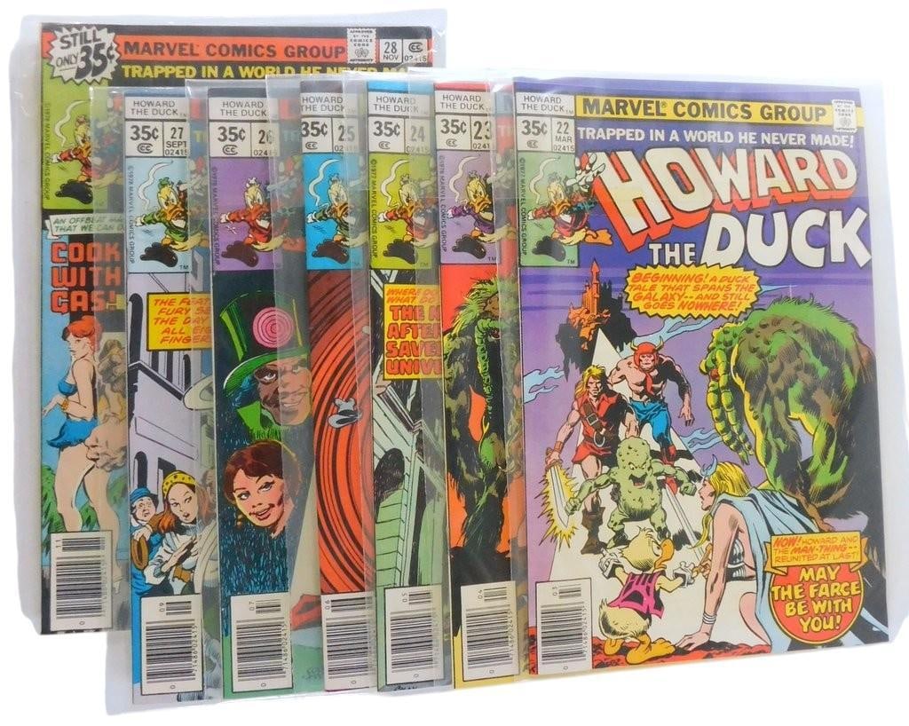 (Lot of 8) Sequential Issues of Howard the Duck Volume 1 , #22-#29 - 2