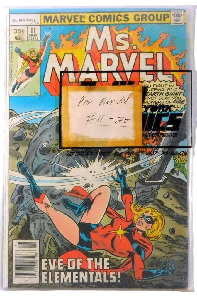 (Lot of 2 bundles) Ms. Marvel issues #1-#20 (1976), (20 Issues) - 7