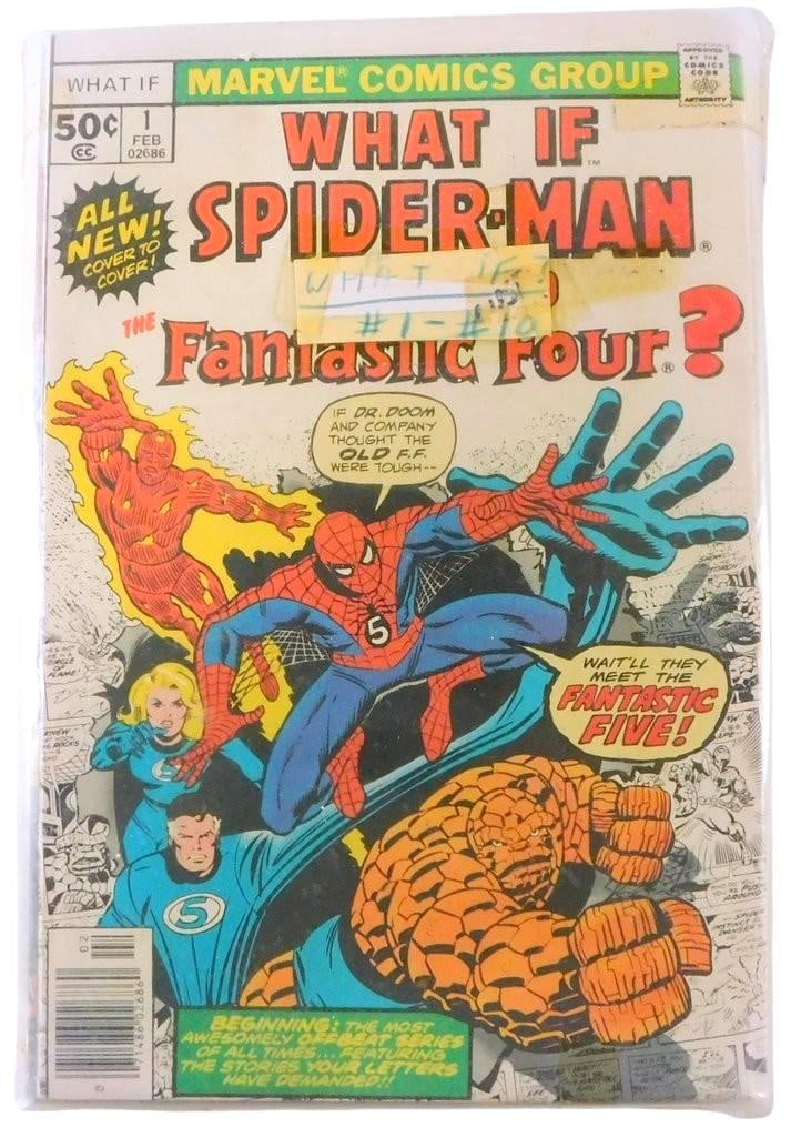5 Marvel Comics, Spider-Man & Woman, The Thing, What if..& Dennis The Menace, (5 Issues)(1977) (1 of 11)