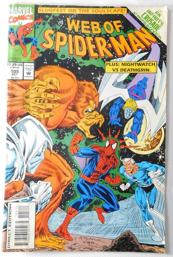 Web of Spider-Man #105 (October 1993, Marvel Comics) (1 of 4)
