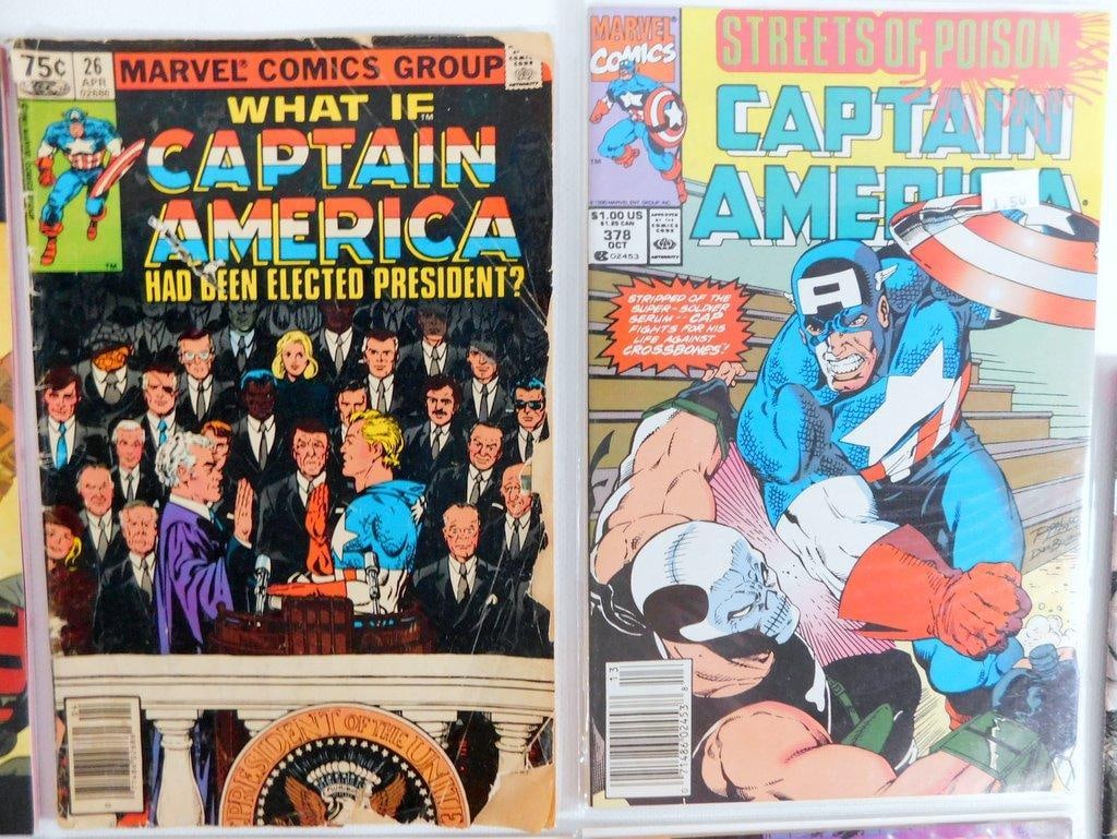 (Lot 0f 9) Marvel's Captain America, Including "What If?" and "Theater of War" Issues - 3