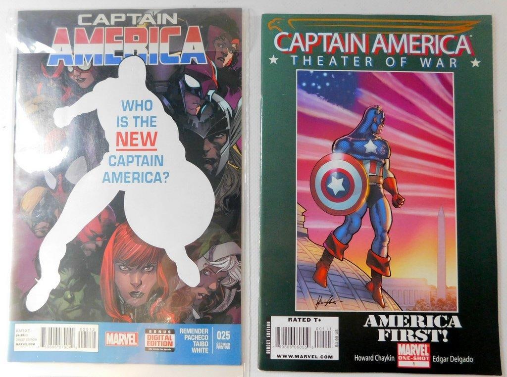 (Lot 0f 9) Marvel's Captain America, Including "What If?" and "Theater of War" Issues - 5