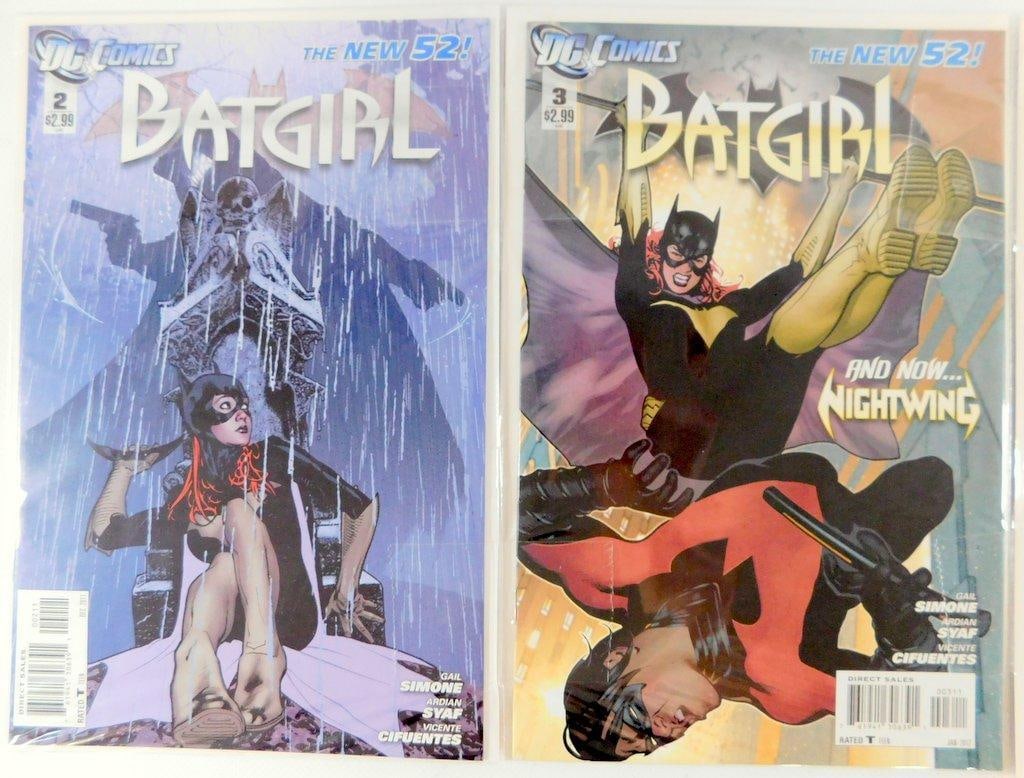 BATGIRL (2011) Issues #2-#11 From DC's The New 52 Comic Series- Sealed w/ No Signs of Wear - 2