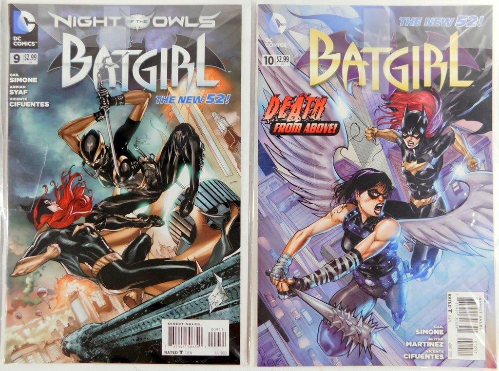 BATGIRL (2011) Issues #2-#11 From DC's The New 52 Comic Series- Sealed w/ No Signs of Wear - 7