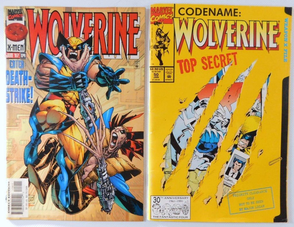 (Lot of 6) Wolverine Assorted Comic Books, Including 1990s Issues and Notable Storylines - 4