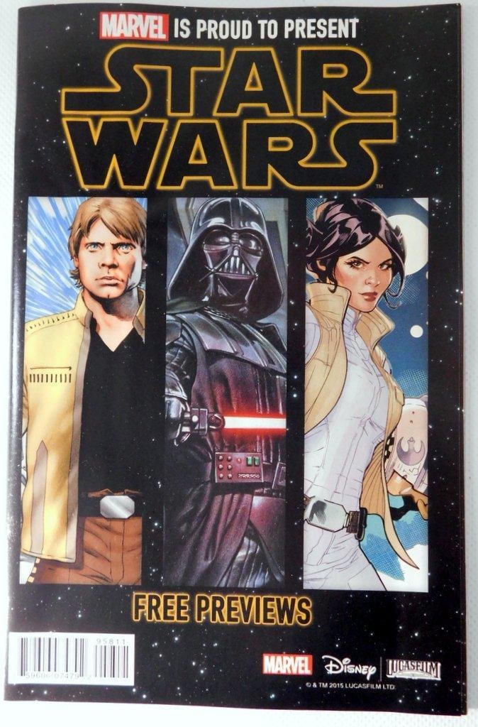 (Lot of 2) Marvel Star Wars (2015) Comic Books by Jason Aaron, Including Skywalker Strikes Volume 1 - 2