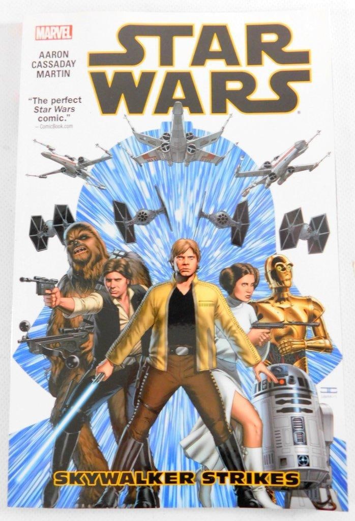 (Lot of 2) Marvel Star Wars (2015) Comic Books by Jason Aaron, Including Skywalker Strikes Volume 1 - 4