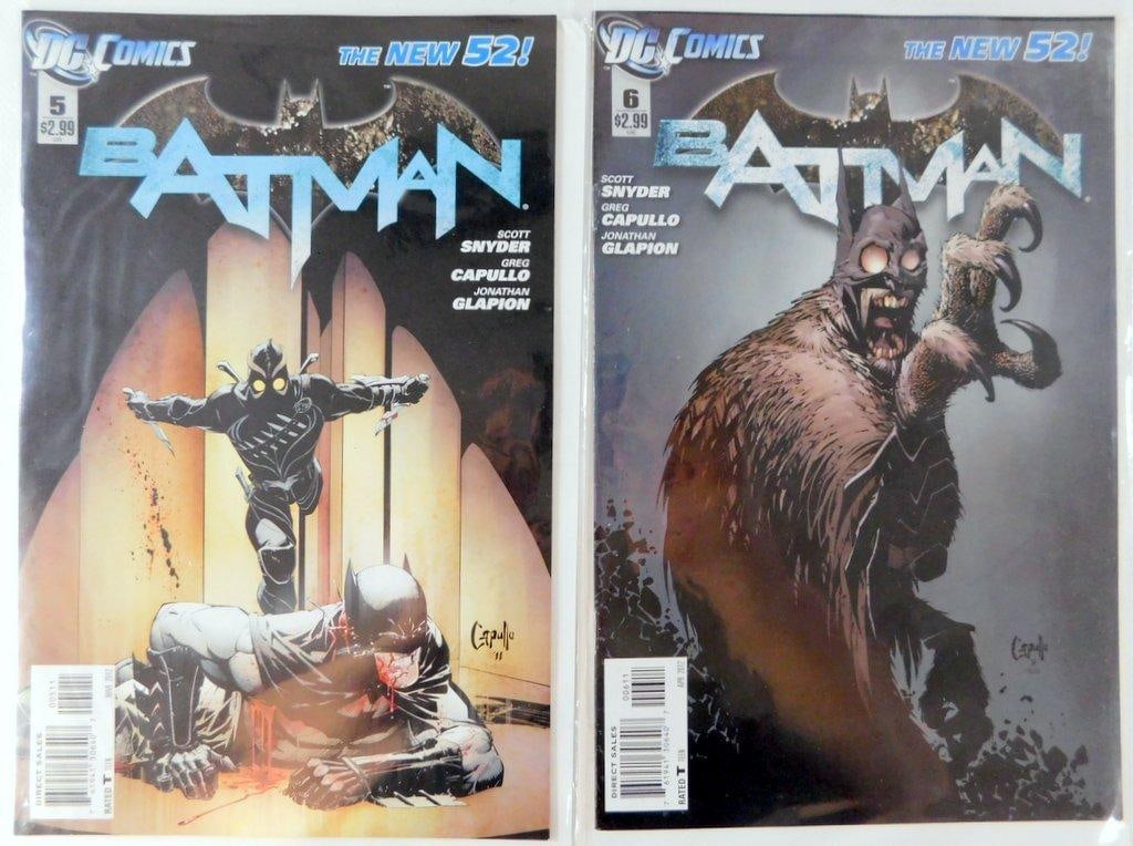 (Lot of 8) Batman New 52 Issues #18 Sealed w/ White Backer Boards - 4