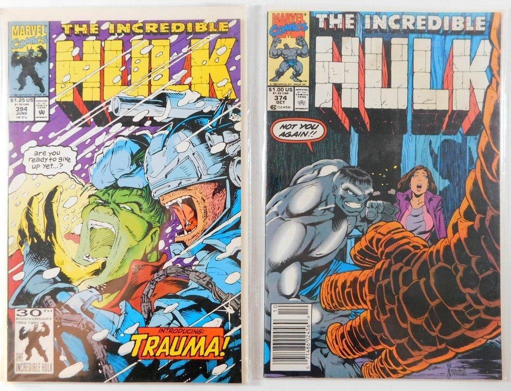 (Lot of 5) Copper Age Comics: She-Hulk #50, Hulk #387, #394 (1991-1992) - 6