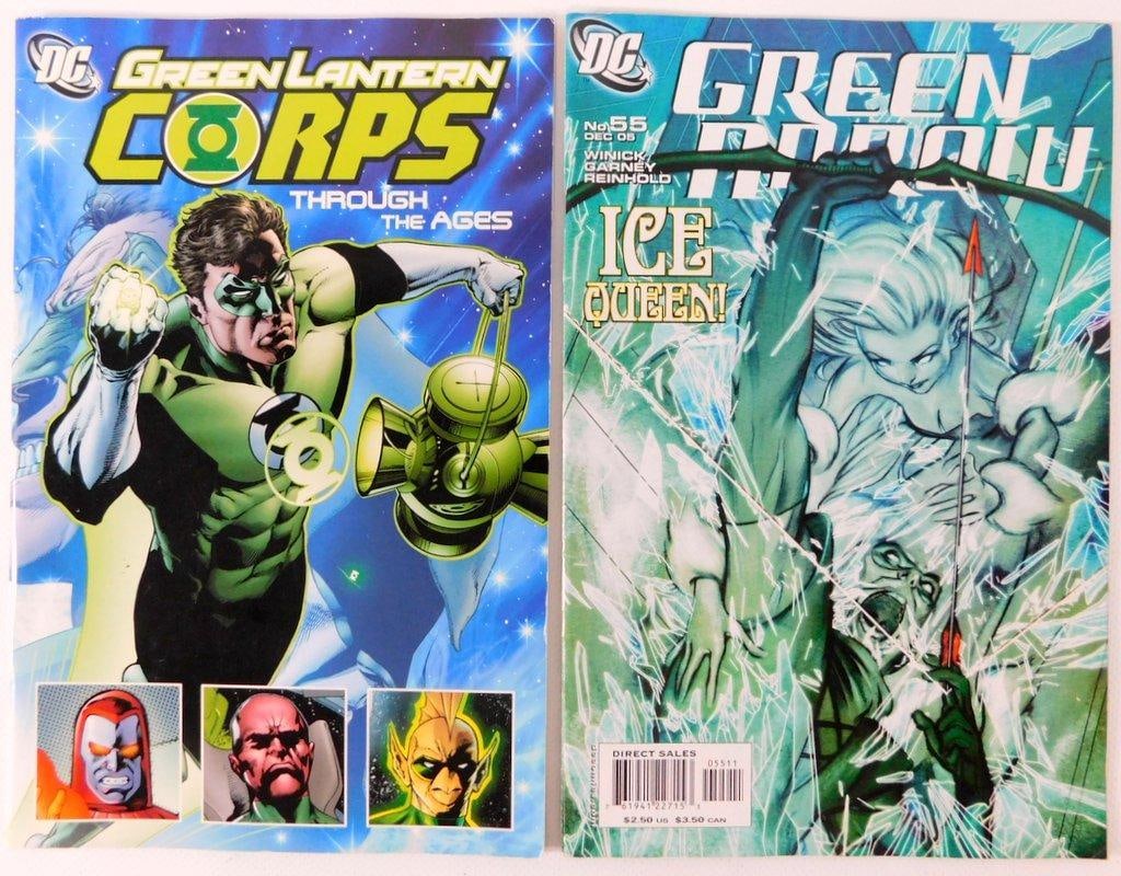 (Lot of 6) DC Comics Featuring Green Lantern and Green Arrow Issues 1994-2008 - 2