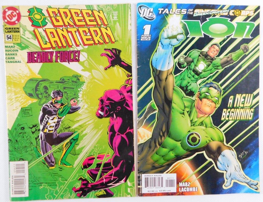 (Lot of 6) DC Comics Featuring Green Lantern and Green Arrow Issues 1994-2008 - 6