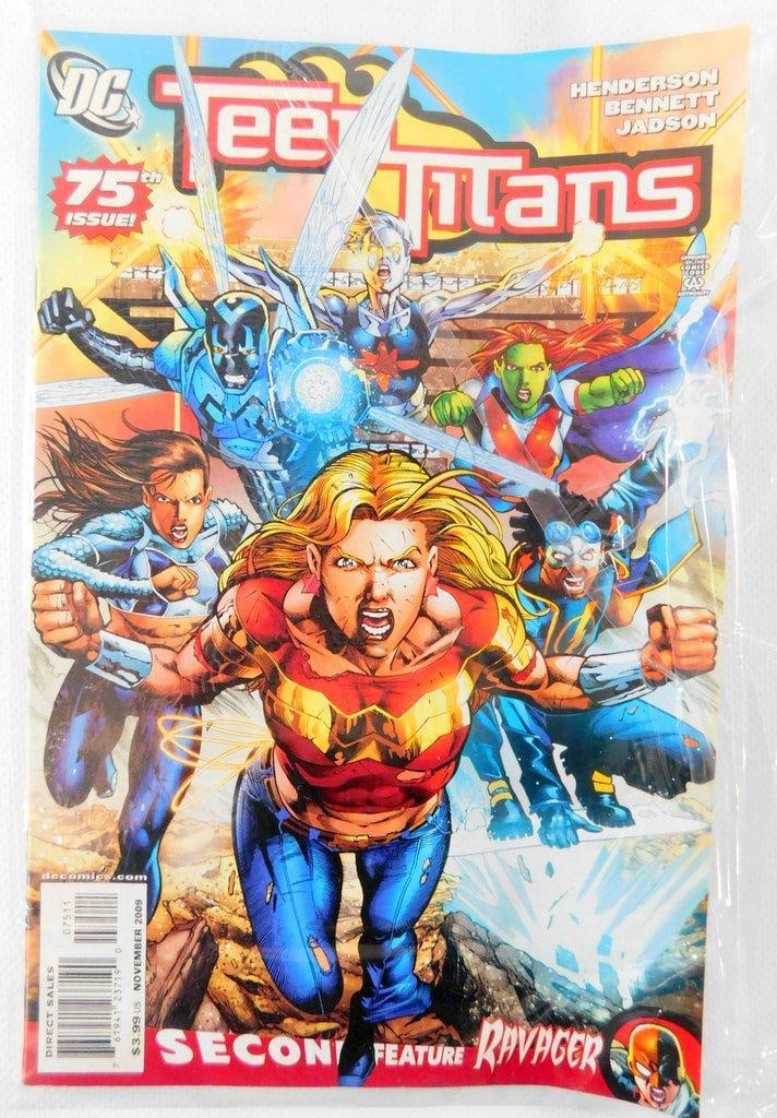 (Lot of 3) DC Comics: Tales of the Teen Titans #42,Batman: Toyman #1, Teen Titans #75 (1984-2009) - 3