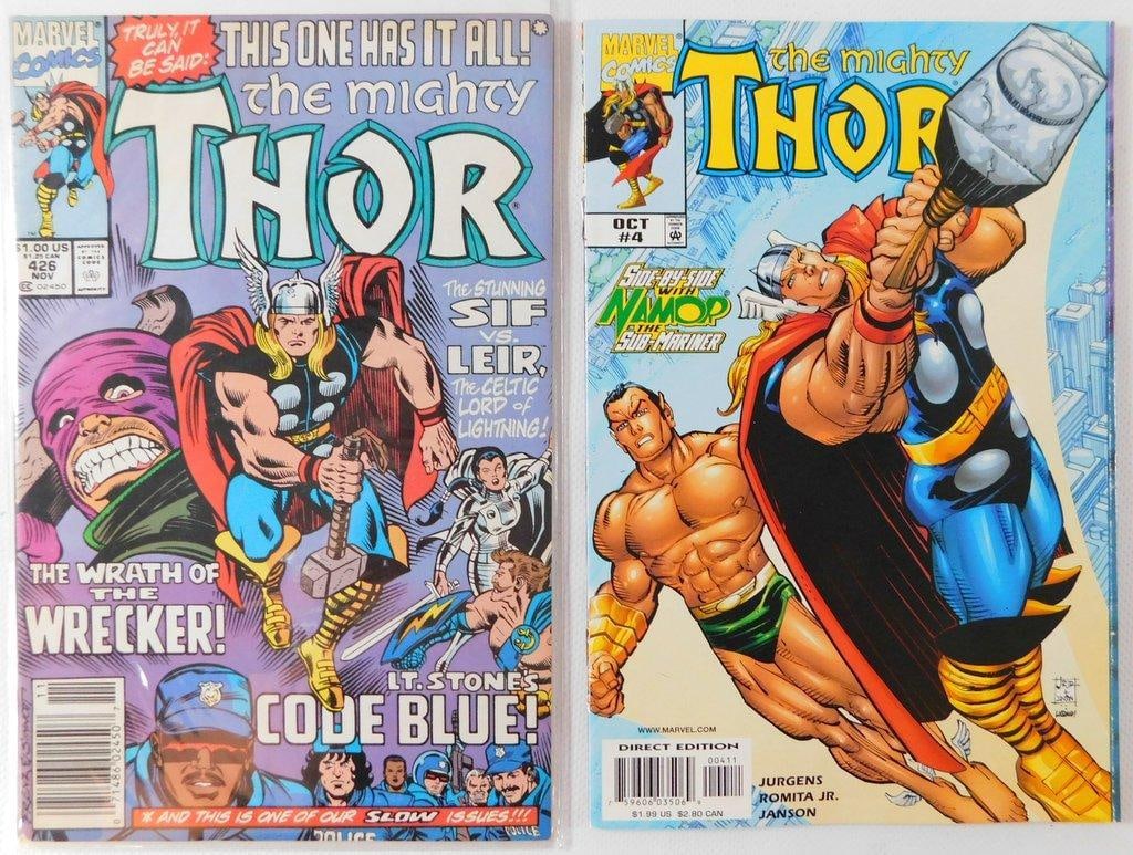 (Lot of 6) The Mighty Thor and What If...? Marvel Comics Issues - 6