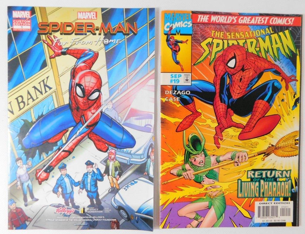 (Lot of 8) Spider-Man Comic Issues from 1981-1997 and 2019 Exclusives - 6