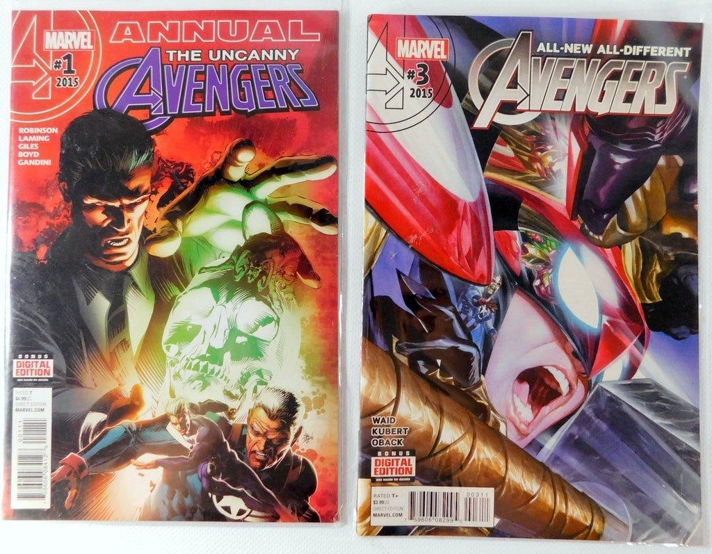 (Lot of 9) Marvel Avengers Comic Book Lot Including Annuals, West Coast, and Jonathan Hickman Iss... - 5