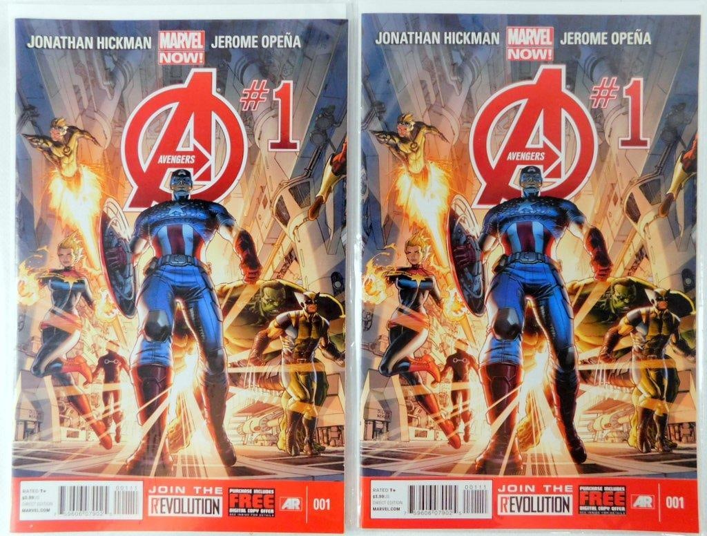 (Lot of 9) Marvel Avengers Comic Book Lot Including Annuals, West Coast, and Jonathan Hickman Iss... - 7