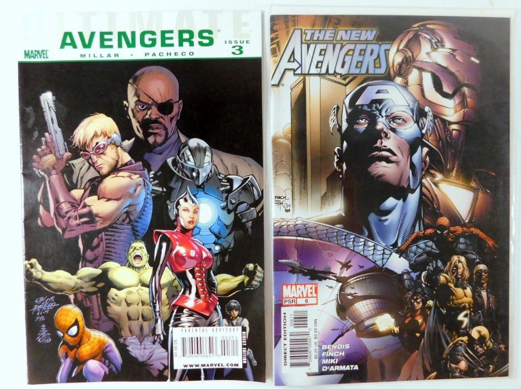 (Lot of 10) Marvel Avengers Featuring Various Series (1984-2016) - 11