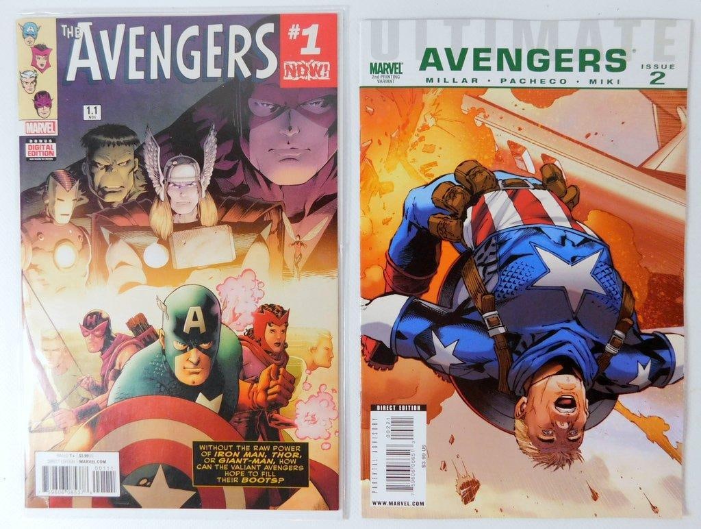 (Lot of 10) Marvel Avengers Featuring Various Series (1984-2016) - 2