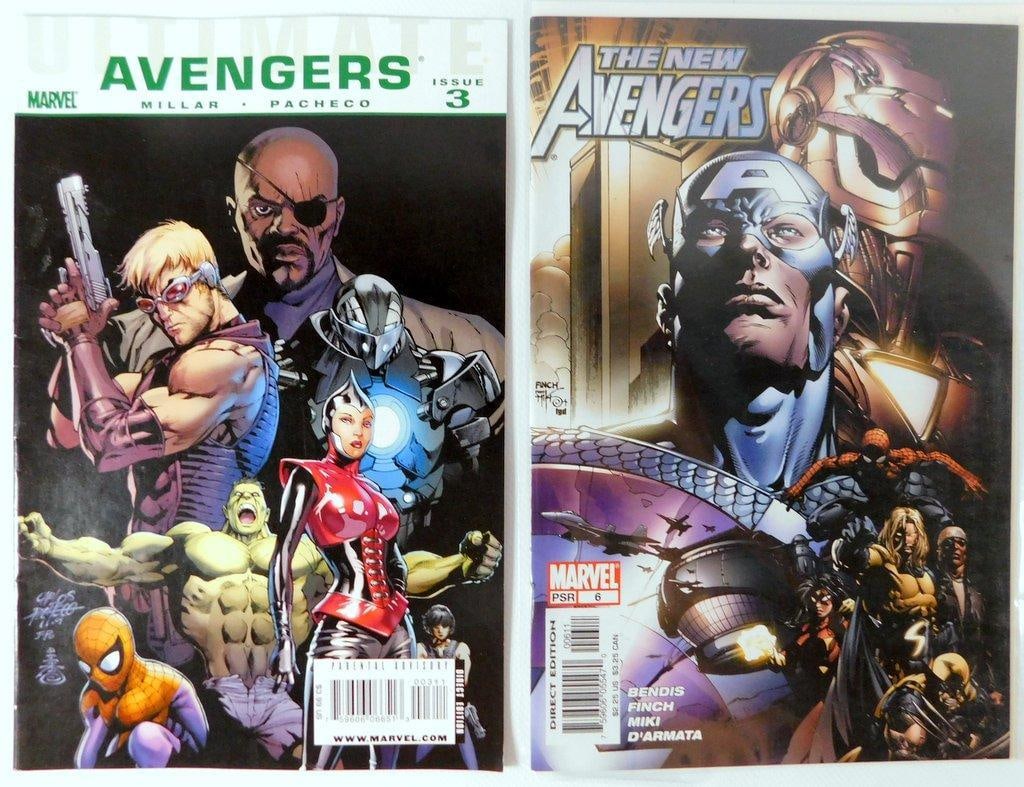 (Lot of 10) Marvel Avengers Featuring Various Series (1984-2016) - 4