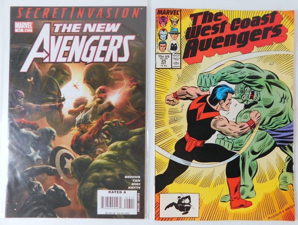 (Lot of 10) Marvel Avengers Featuring Various Series (1984-2016) - 6
