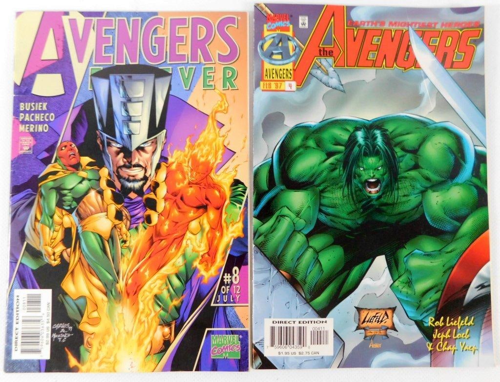 (Lot of 12) Marvel Avengers Comic Books, Various Issues from 1990-2016 - 3