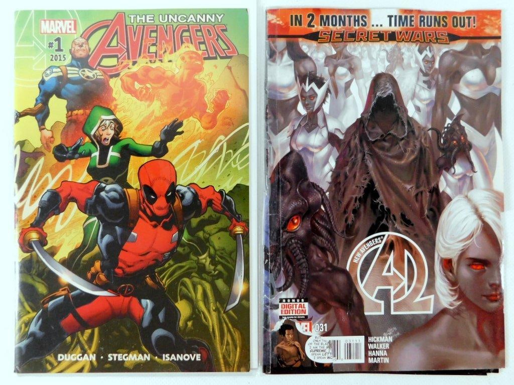 (Lot of 12) Marvel Avengers Comic Books, Various Issues from 1990-2016 - 5