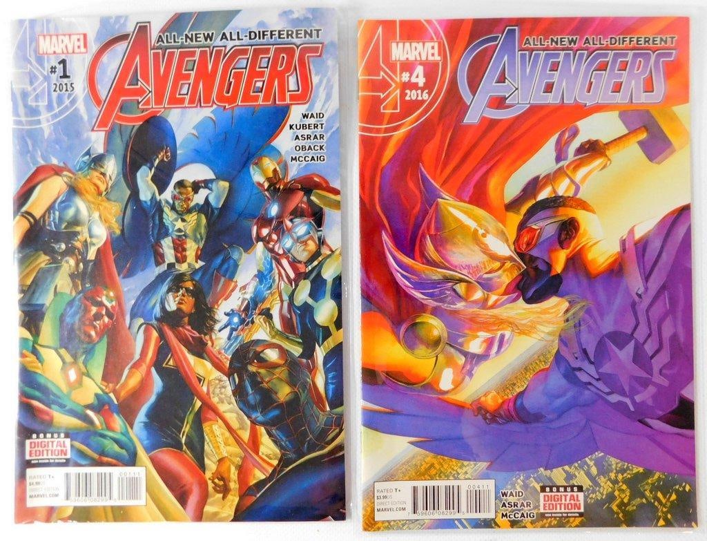 (Lot of 12) Marvel Avengers Comic Books, Various Issues from 1990-2016 - 6