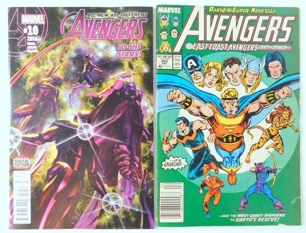 (Lot of 12) Marvel Avengers Comic Books, Various Issues from 1990-2016 - 8