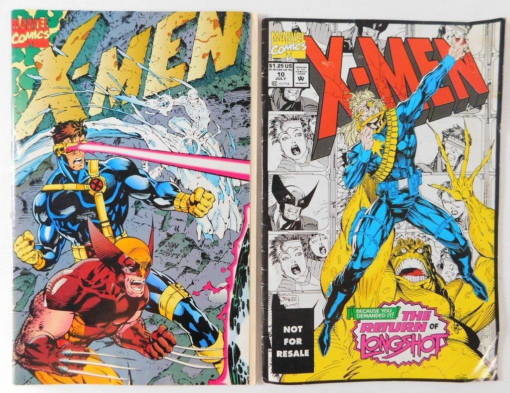 (Lot of 8) X-MEN Comic Books (19911997), Including Gatefold Cover Variant plus #433 (2003) - 8