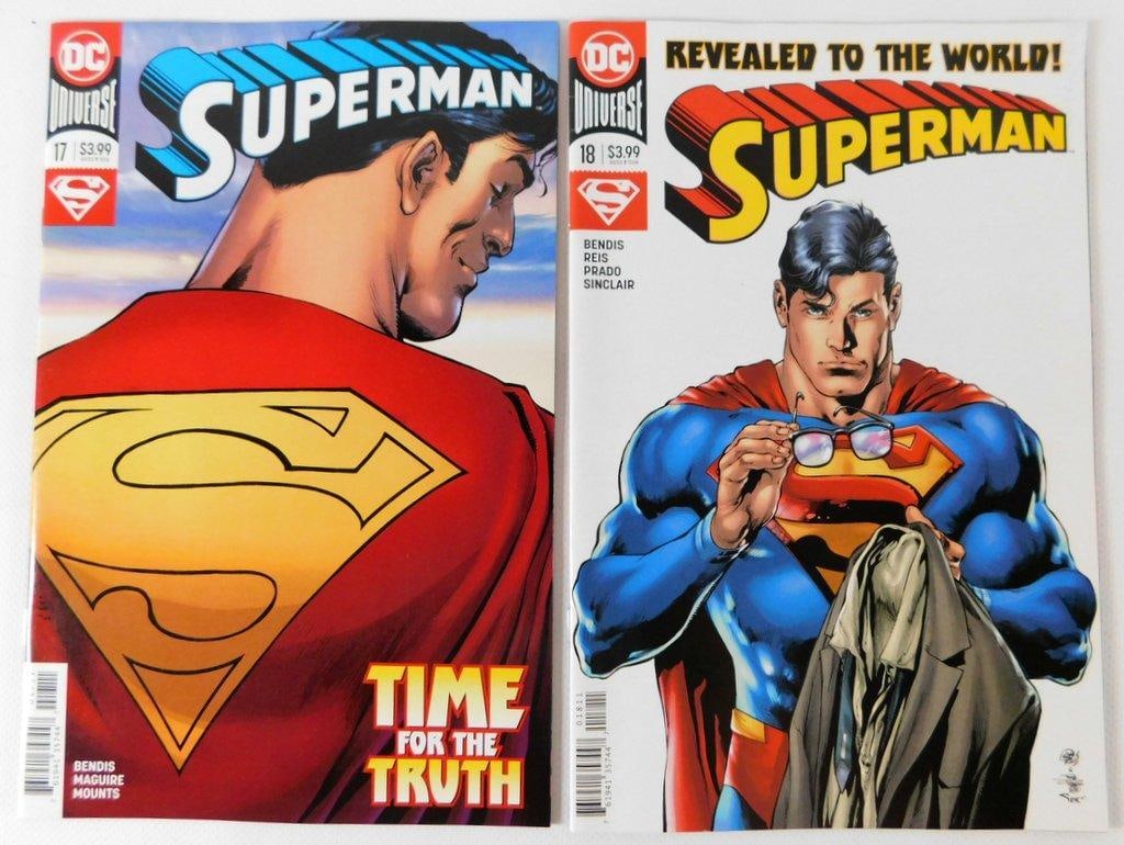 (Lot of 10) Superman Comic Books (6 from 1993) (4 from 2013-2017) - 2