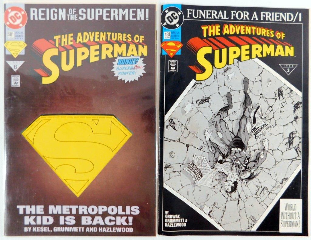(Lot of 10) Superman Comic Books (6 from 1993) (4 from 2013-2017) - 3