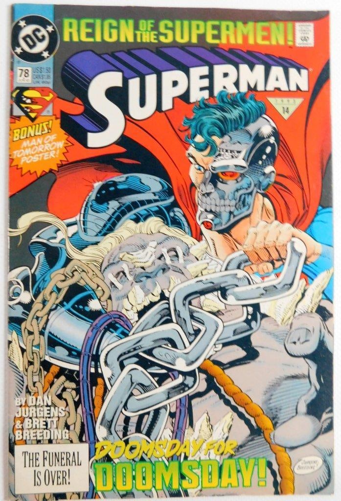 (Lot of 10) Superman Comic Books (6 from 1993) (4 from 2013-2017) - 7