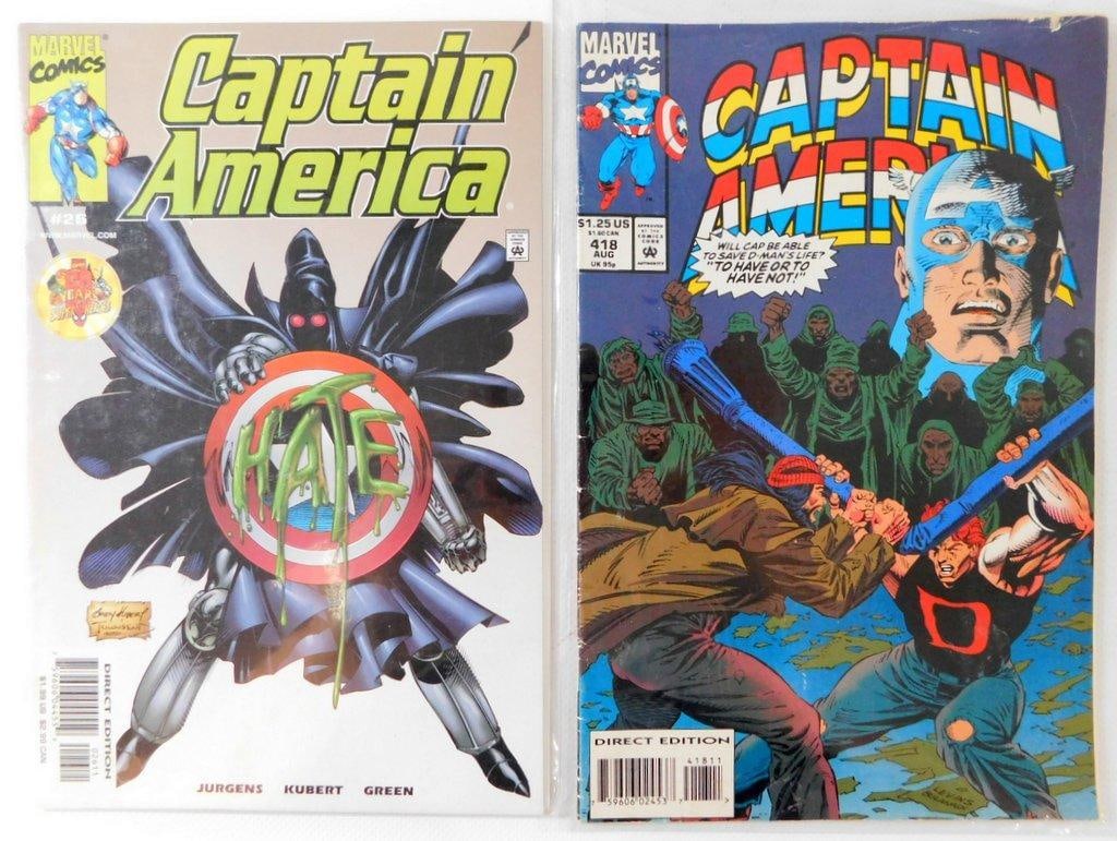(Lot of 6) Captain America Comics, Various Issues (1985- 2016) - 3