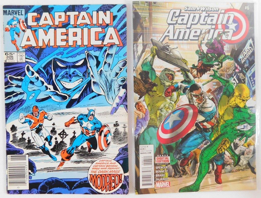 (Lot of 6) Captain America Comics, Various Issues (1985- 2016) - 4
