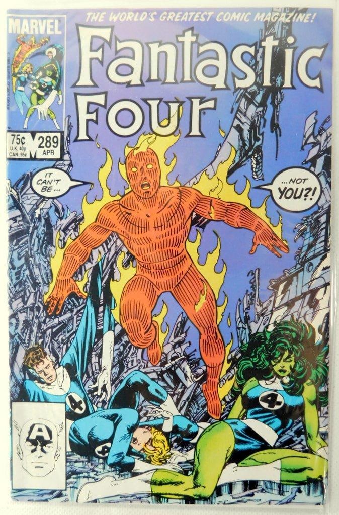(Lot of 4) FANTASTIC FOUR Comic Books from 1976 to 1997 - 2