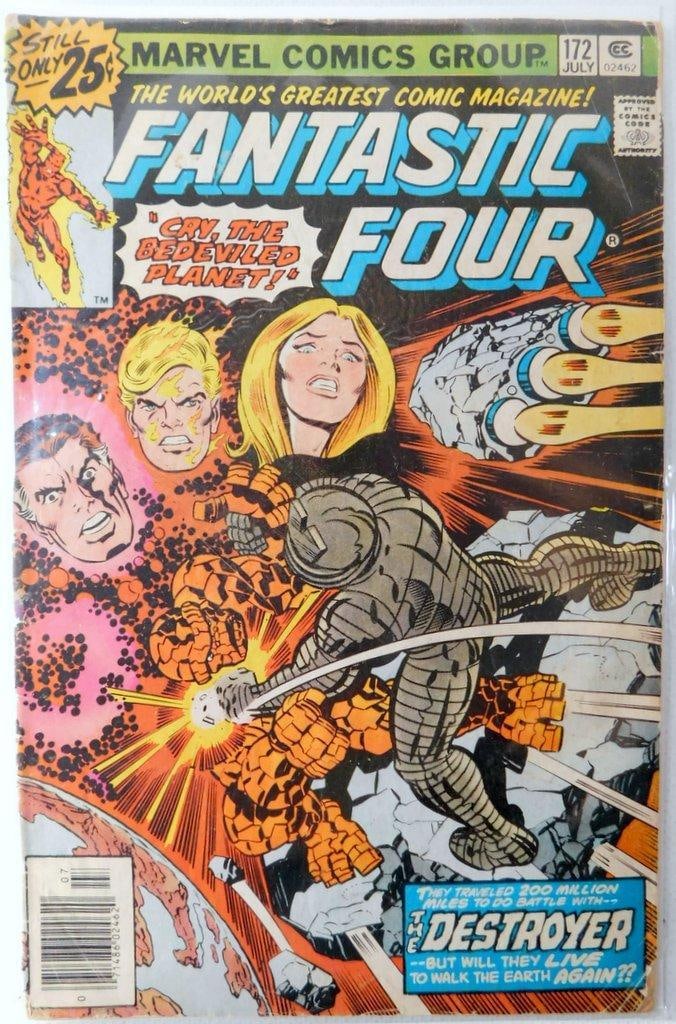(Lot of 4) FANTASTIC FOUR Comic Books from 1976 to 1997 - 5